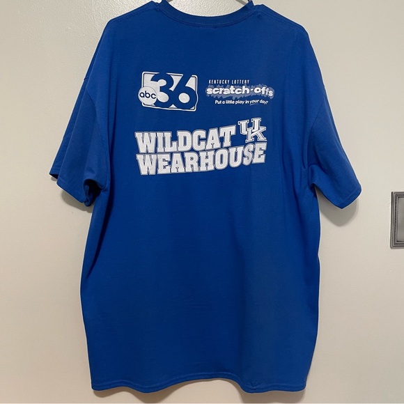 University of Kentucky Wildcats Solid Blue 2014 t-shirt - Picture 3 of 15